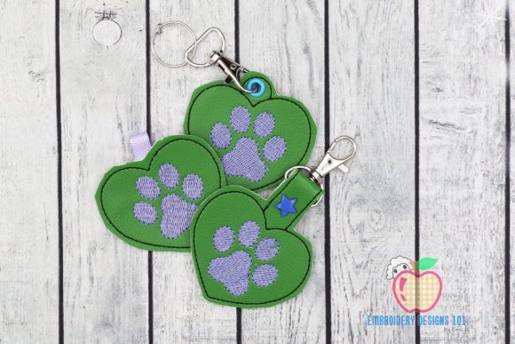 Dog Paw ITH Keyfob Design Review