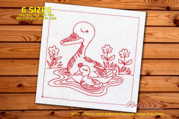 Ducky Mother Embroidery Design Review