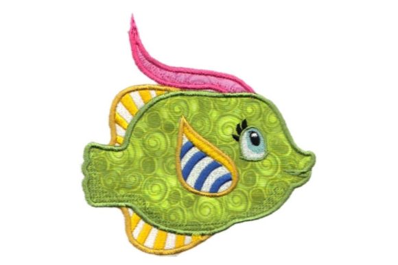 Green Tropical Fish Embroidery Review