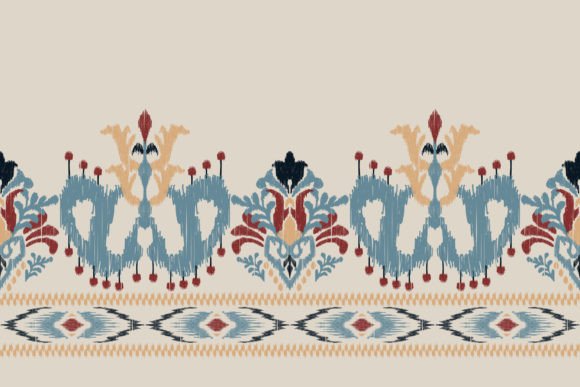 Ikat Floral Paisley Embroidery Review