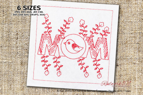 Mom Bird Embroidery Design Review