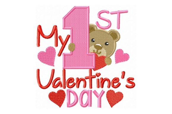 My First Valentine s Day Embroidery Review