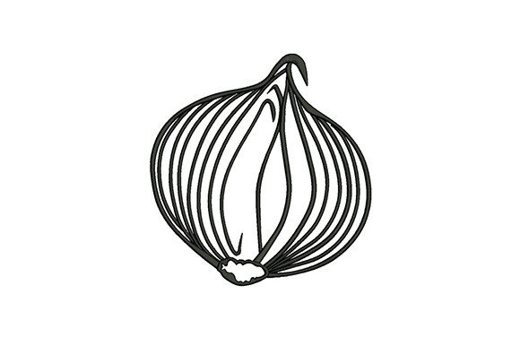 Onion Silhouette
