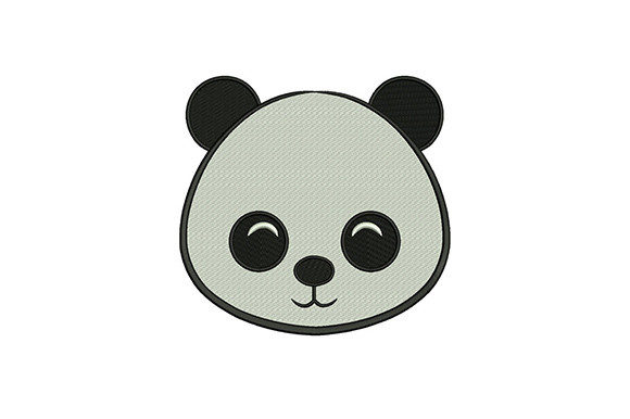 Panda Bear Face Review for Small Business Merch