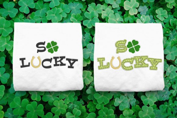 So Lucky Embroidery and Raggy Applique Review