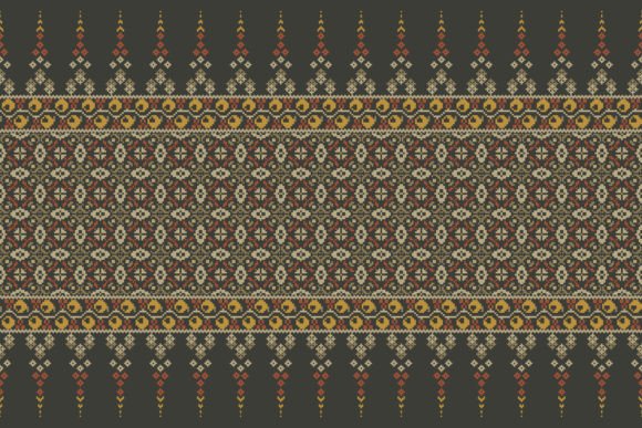 Thai Floral Cross Stitch Embroidery Review