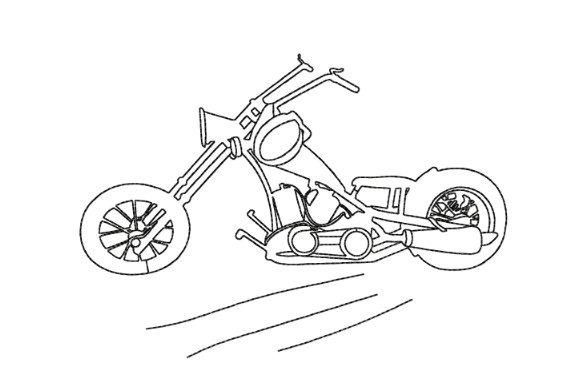 Vintage Motorcycle Embroidery Design Review