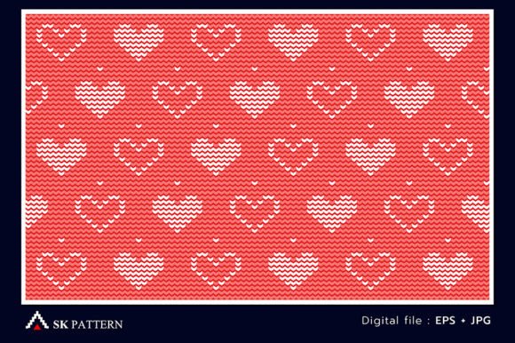 White and Red Love Embroidery Background Review